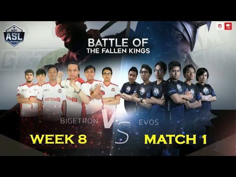 ASL 2018 Season 1 Week 8 - BIGETRON ESPORT VS EVOS.AOV (Match 1)