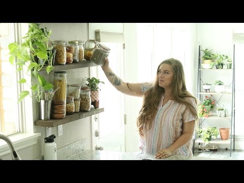 Zero Waste Kitchen Tour | Pantry & Fridge