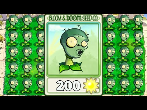 PvZ NEW Plant - 100% REPEATER ZomPlants - Plants vs Zombies Mod ZomPlants vs Zombotany