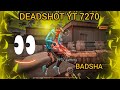 FREE FIRE IN COUSTOM ROOM MATCH BADSHA SONG DEADSHOT YT Freefire Badshah Youtube