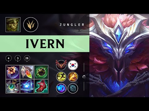 Ivern Jungle vs Nidalee - KR Grandmaster Patch 25.23