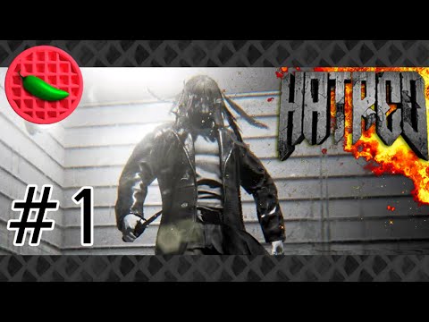 Supermurder -- Let's Play Hatred (Part #1) PC Gameplay (1080p 60fps) (Uncensored First Impressions)