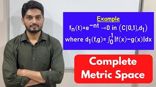 Example of Seq of functions cgs to 0 with metric d1 | L9 | TYBSc Maths | Completeness  ‪@ranjankhatu‬