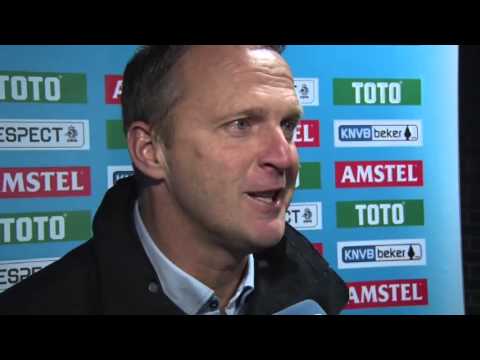 Reactie Van den Brom na Telstar - AZ