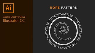 Make a Rope Pattern in Illustrator