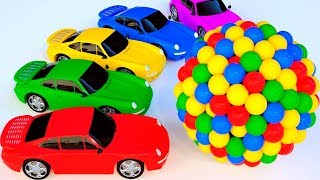 nauka kolorów po polsku uczymy kolory samochody auta bajka dla dzieci