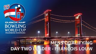 Interview, Francois Louw, RSA, Men's Day 2 Leader of #55BWC