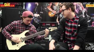 Video thumbnail for Ibanez - RG721FM Demo at Headstock Expo 2014 by GAK