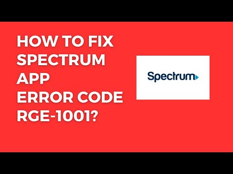 Spectrum Tv Reference Code Rge 1001