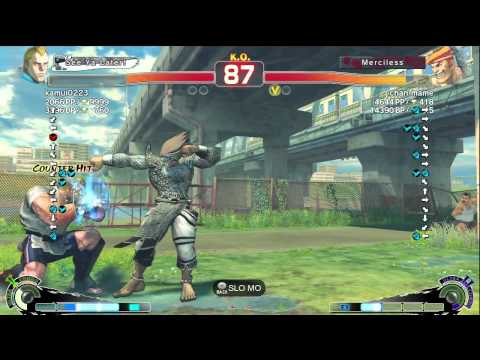 kamui0223 (Abel) vs EX mamehara (Adon) - AE 2012 Ranked Match *720p HD*
