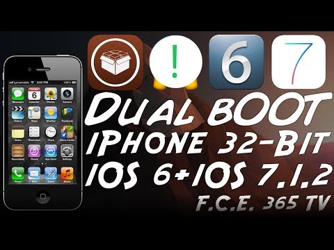 How To Dual BOOT ANY iPhone 4 to iPhone 5C (iOS 6.0.1 Untethered) Video