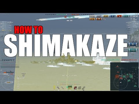 HOW TO Shimakaze Teamplay || World of Warships
