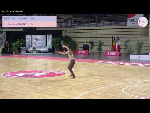 Eurotwirl 2023 finale senior men Salvatore Adernò Italia