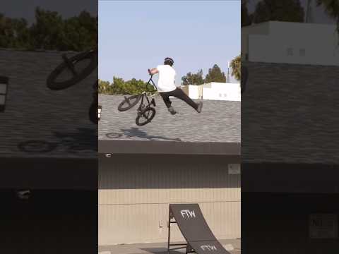 Testing out ramps onto roofs! This tail whip was hard! #bmx #fridayvideo #sandiego #bike #explore
