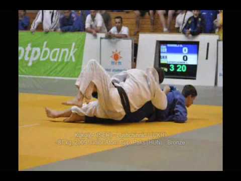 Judo 2009 Paks -81kg Kukolj A (SER) - Loshchinnin I (UKR) - Bronze Junior Atom Cup