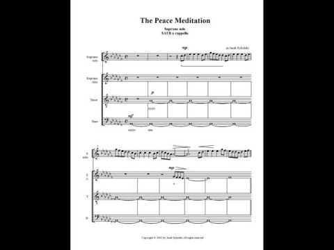 JACEK SYKULSKI THE PEACE MEDITATION