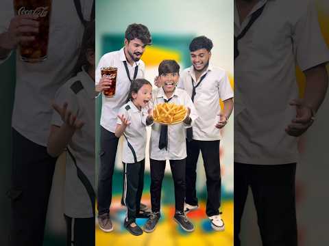 क्लास में की पार्टी😃 #comedy #jagga #funny #shorts #aaganwadikebacche #badri #56 #chiku