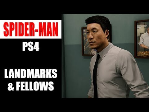 Marvel's Spider Man Landmarking and For She's A Jolly Good Fellow missions