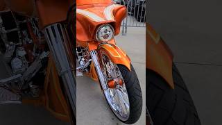 Beautiful Big Wheel BAGGER #harleydavidson #bagger #beautiful #custom