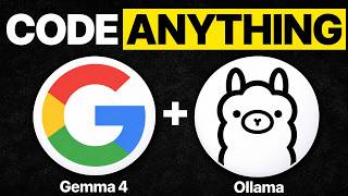 Gemma 4 + Ollama Coding Agents Are INSANE