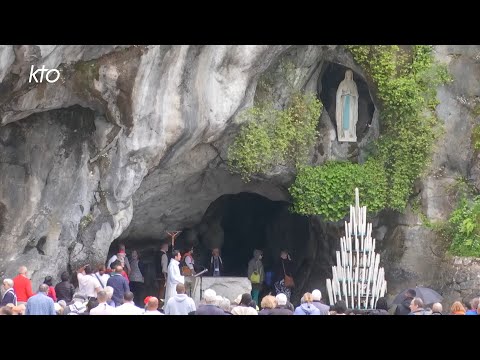 Chapelet du 21 mai 2023 à Lourdes