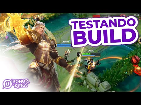TESTANDO UMA BUILD NO HOU YI DO HONOR OF KINGS
