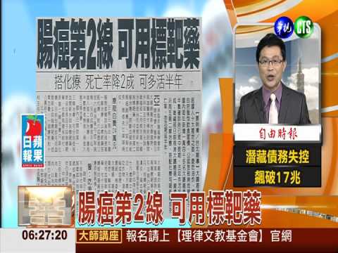 腸癌第2線 可用標靶藥