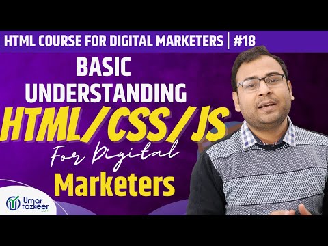 Full HTML Course in 2 Hours for Digital Marketers in Hindi Special Course Umar Tazkeer
