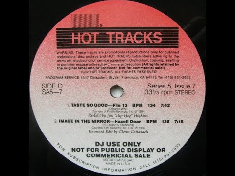 Taste So Good (Hot Tracks) - File 13
