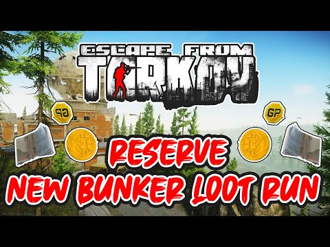 Reserve NEW Underground Bunker Loot Run | Escape From Tarkov 0.12