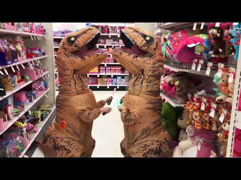 T rex Duo goes to Target