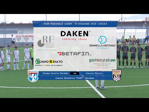 4K Highlights U15 Invicta Matera 2-4 Calcio Sicilia