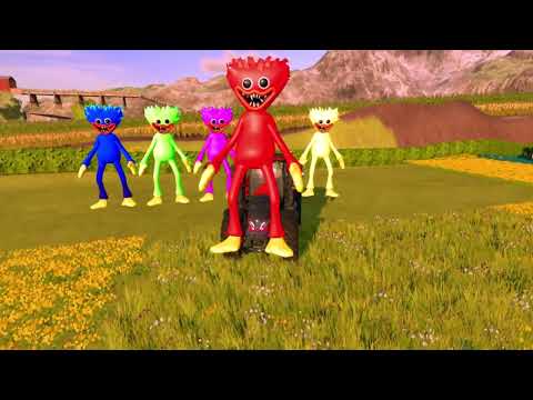 TRANSPORT COLOR HUGGY WUGGY WITH Mercedes-Benz- Farming Simulator 22