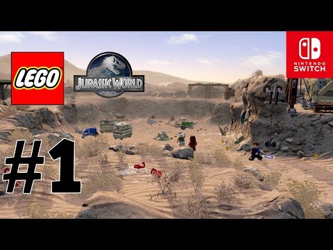 LEGO Jurassic World (Switch) Prologue - Free Play #1