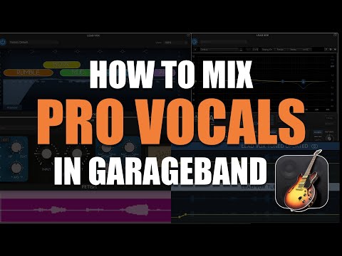 Your guide to mixing PRO VOCALS in GarageBand (GarageBand Tutorial)