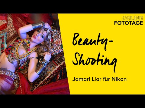 Beauty-Shooting - Jamari Lior für Nikon | Online Fototage Foto Koch #portrait