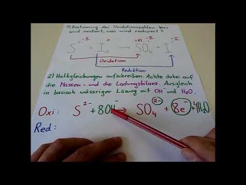 Redoxreaktionen in basisch wässriger Lösung (Einführung, Neuverfilmung)
