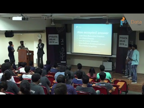 PyData 2018 - Day 2 - Hall 1