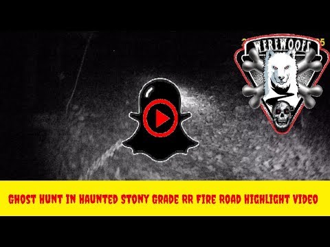 Ghost Hunt in Haunted Stony Grade RR Fire Road Highlight Video