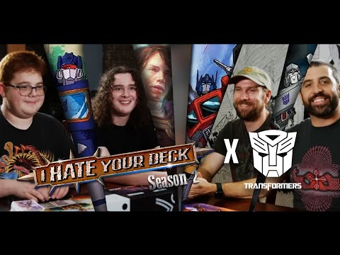 I Hate Your Deck #47 Transformers || Optimus Prime v Megatron v Soundwave  || Commander Gameplay mtg