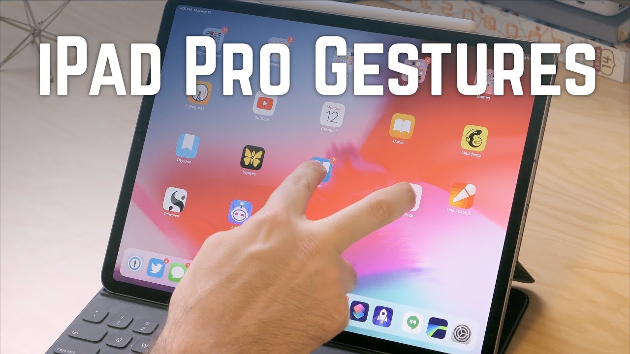 Moving to iPad Pro? SIX gestures you should know!