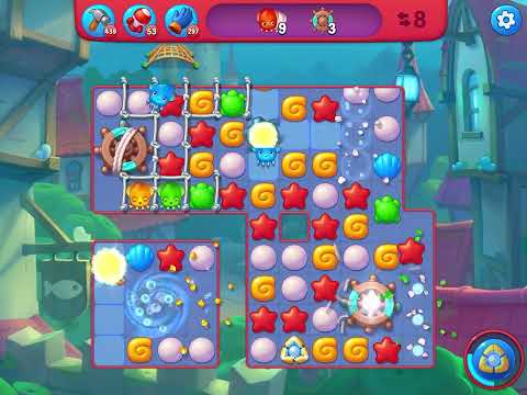 Fishdom Hard level 7030 no boosters フィッシュダム ハード [Friend's]