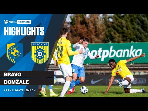 Bravo 3-3 Domžale | 26. krog 2024/25 #PrvaLigaTelemach