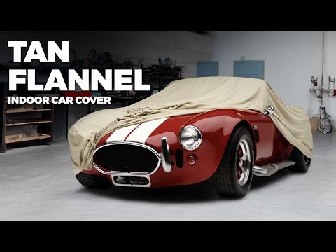 Tan Flannel Fabric Car Covers from Covercraft Industries