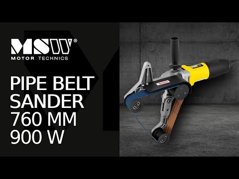 video - Pipe Belt Sander - 760 mm