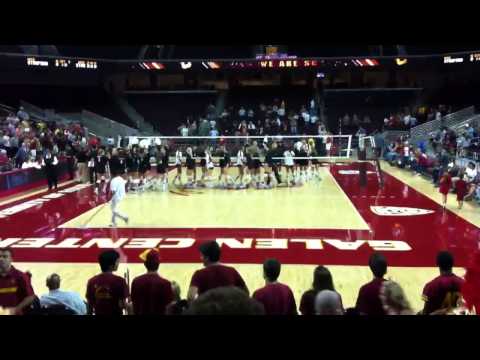 NCAA Women Volleyball USC 3-0 Stanford