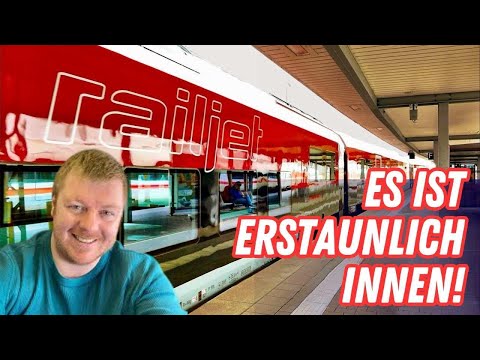 Europas NEUESTER Hochgeschwindigkeitszug: ÖBBs neuer Railjet durch die Alpen!