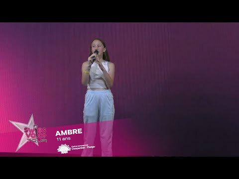 Ambre 11 ans - Swiss Voice Tour 2023, Charpentiers Morges