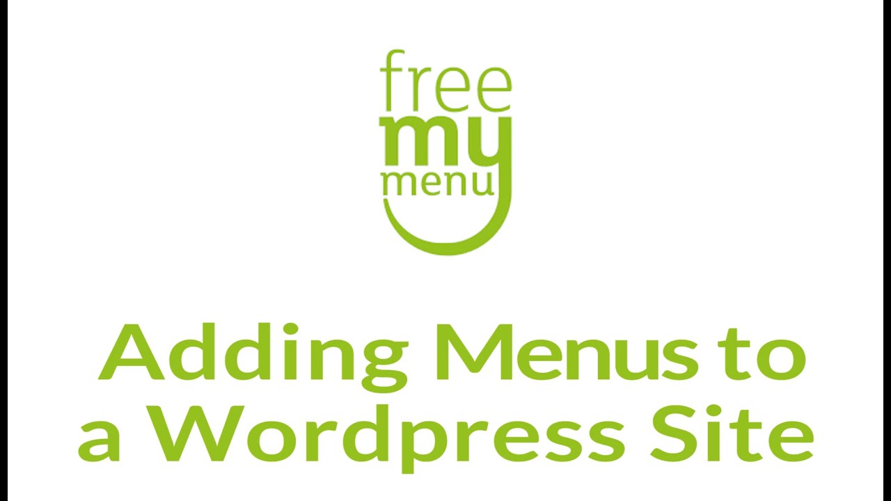 Free My Menu - Wordpress Integration