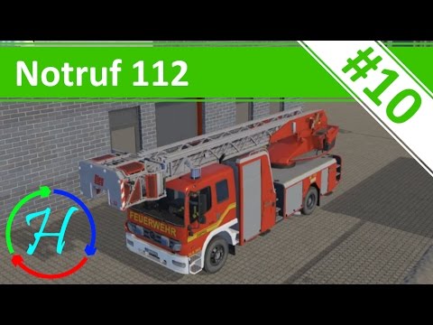Aerial Firefighting - DLK 33 Ladder Training & Deployment - Ep.10 - Emergency 112 / Notruf 112